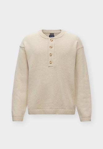 Abercrombie & Fitch Sveter - Béžová: predná strana