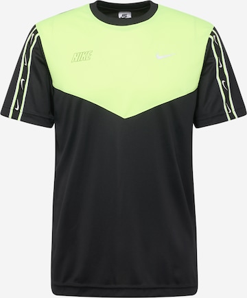 Tricou 'REPEAT' de la Nike Sportswear pe gri: față