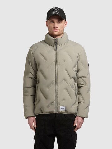 khujo Winter jacket 'CLOVER' in Grey: front
