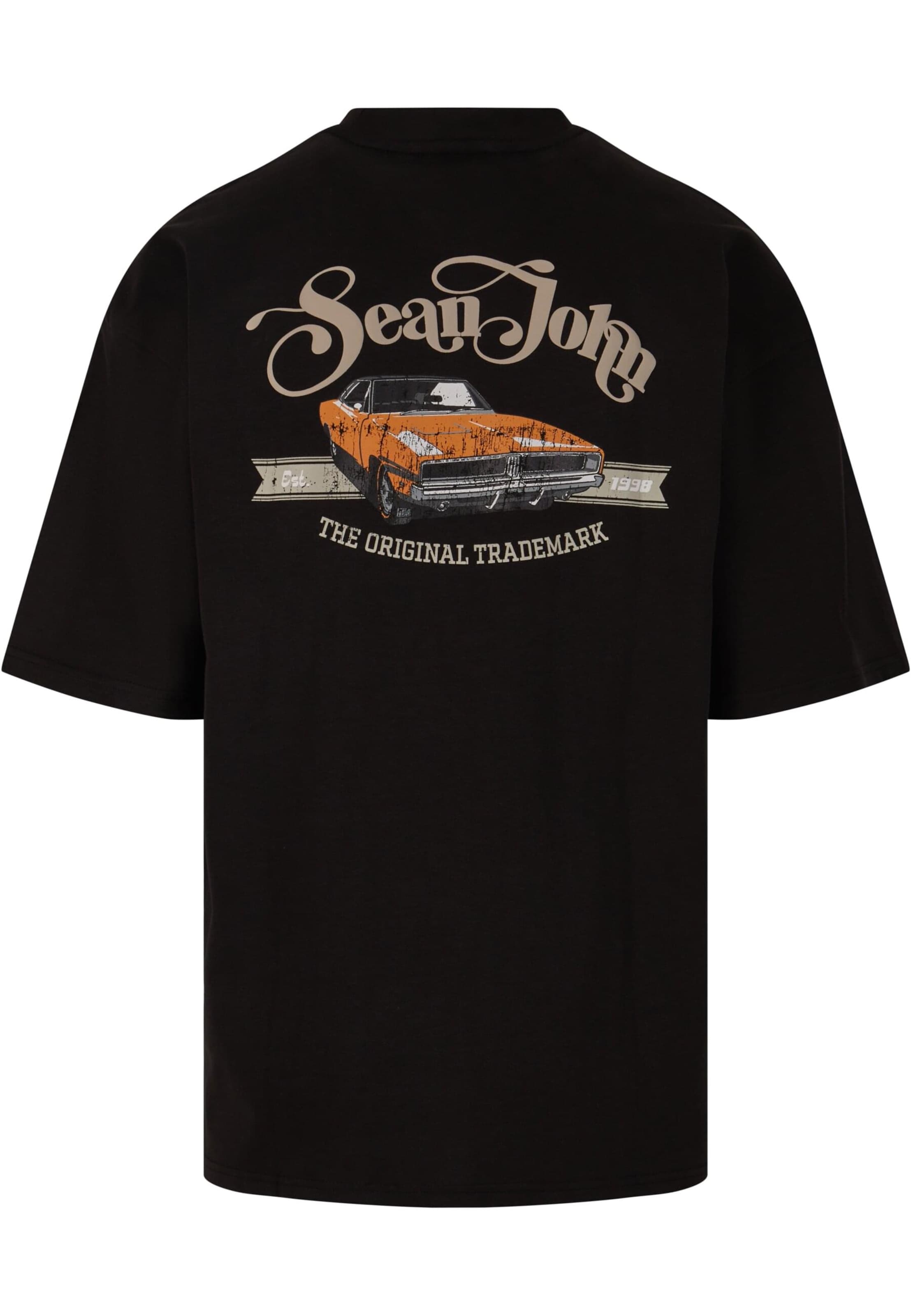 Sean John Shirt 'Retro Car' in Black