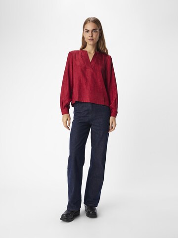 OBJECT Blouse in Rood