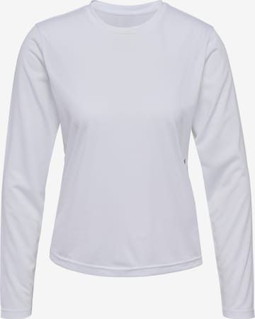 T-shirt fonctionnel 'Pulse' Hummel en blanc : devant