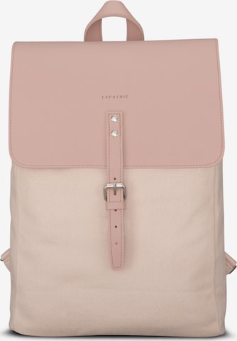 Expatrié Rucksack 'Anouk' in Pink: predná strana