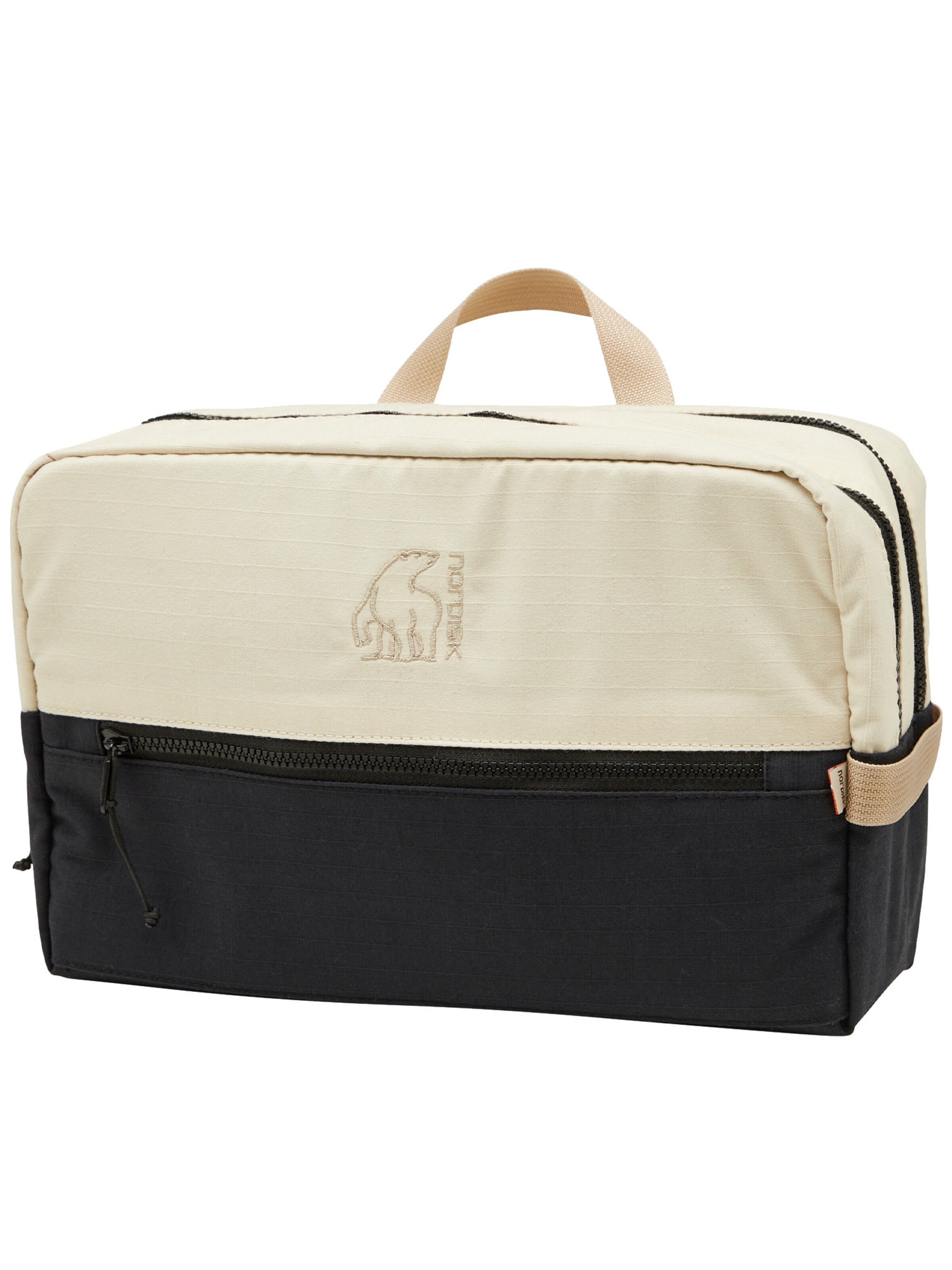 NORDISK Kosmetiktasche 'AGGER TOILET BAG L'‌‌‌‌‌ in Beige: Vorderseite