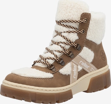 smėlio Rieker Suvarstomieji kulkšnis dengiantys batai: priekis