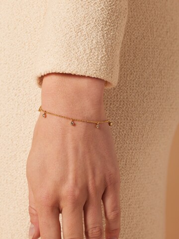 Lucardi Armband in Gold: Vorderseite