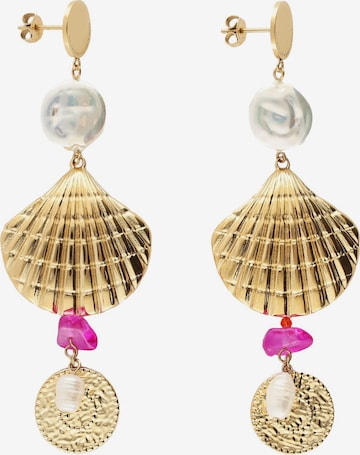 Boucles d'oreilles My Jewellery en or : devant