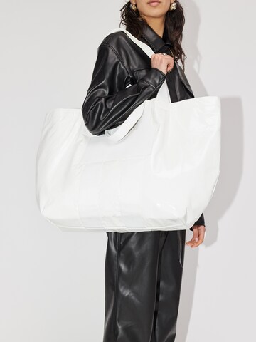 LeGer by Lena Gercke - Shopper 'Samantha' em branco: frente