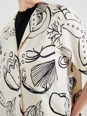 Chemisier TOPSHOP en beige