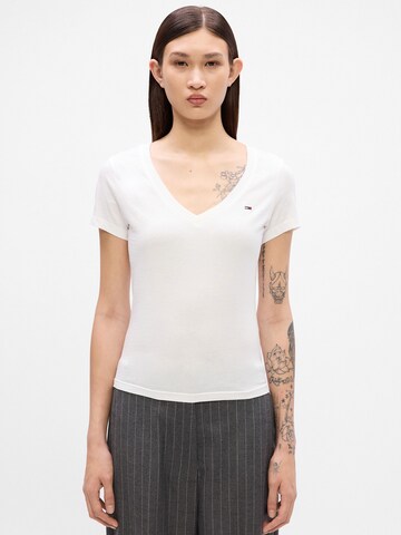 rožinė Tommy Jeans Marškinėliai