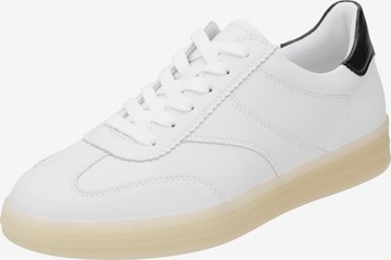 Baskets basses REMONTE en blanc : devant