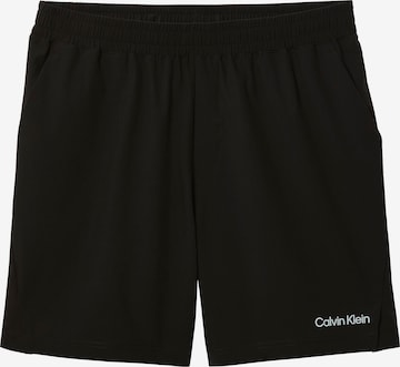 Regular Pantalon de sport Calvin Klein Sport en noir : devant