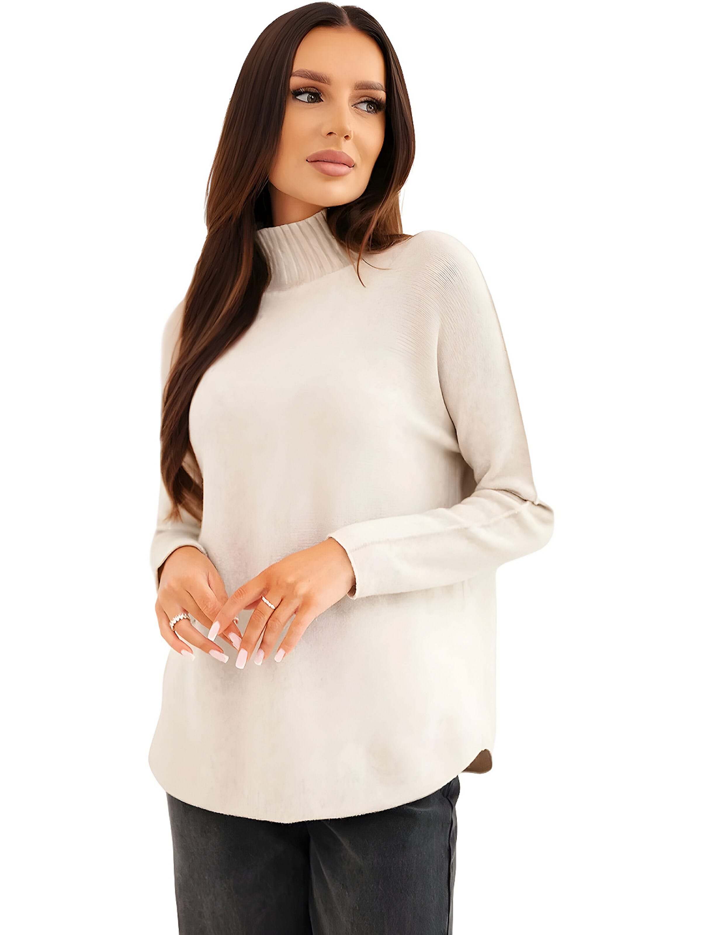 Lumera Pullover‌‌‌‌‌‌‌‌‌ in Beige: Vorderseite