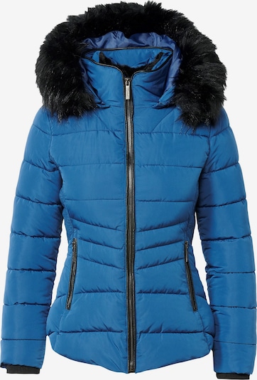 KOROSHI Winterparka in blau / schwarz, Produktansicht