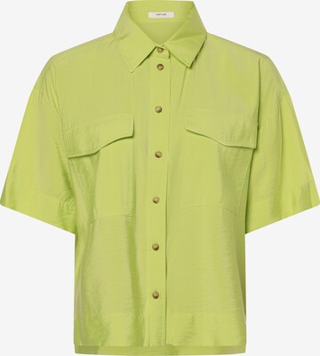 OPUS Blouse 'Frena ' in Green: front