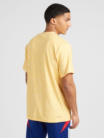 T-Shirt fonctionnel 'Essentials' ADIDAS PERFORMANCE en jaune