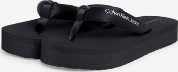 Calvin Klein Jeans Sandale in Schwarz