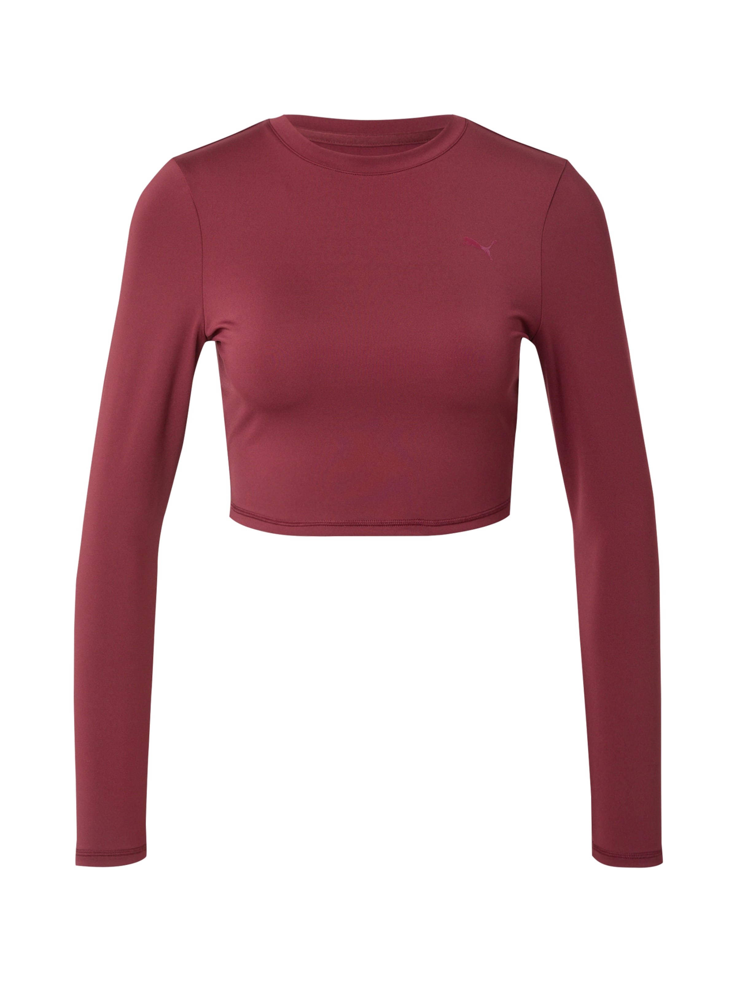 PUMA Функциональная футболка 'PWRSHAPE' в Красный: спереди