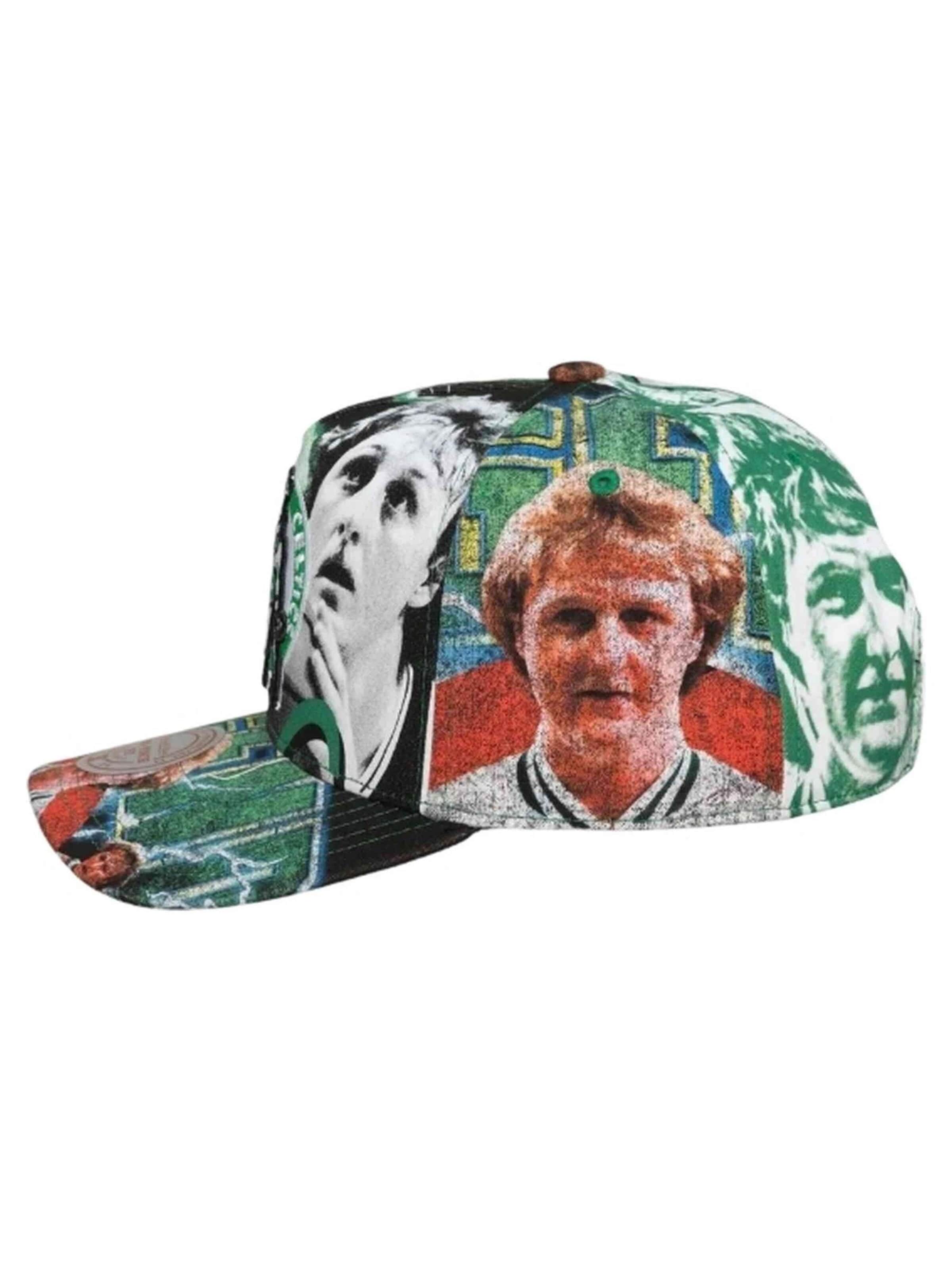 Casquette 'Gorra mitchell & ness celtics larry bird hwc my tee pro snapback' Mitchell & Ness en mélange de couleurs