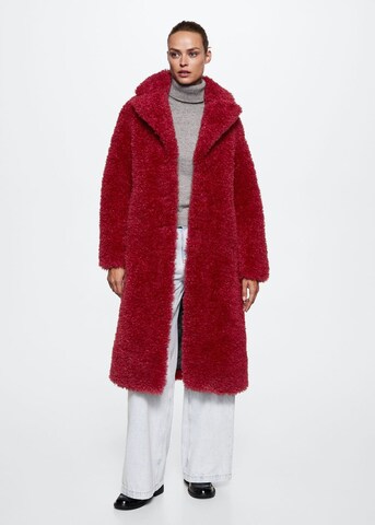 MANGO Winter Coat 'Eureka' in Red