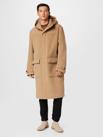 DRYKORN Between-seasons coat in Brown: front