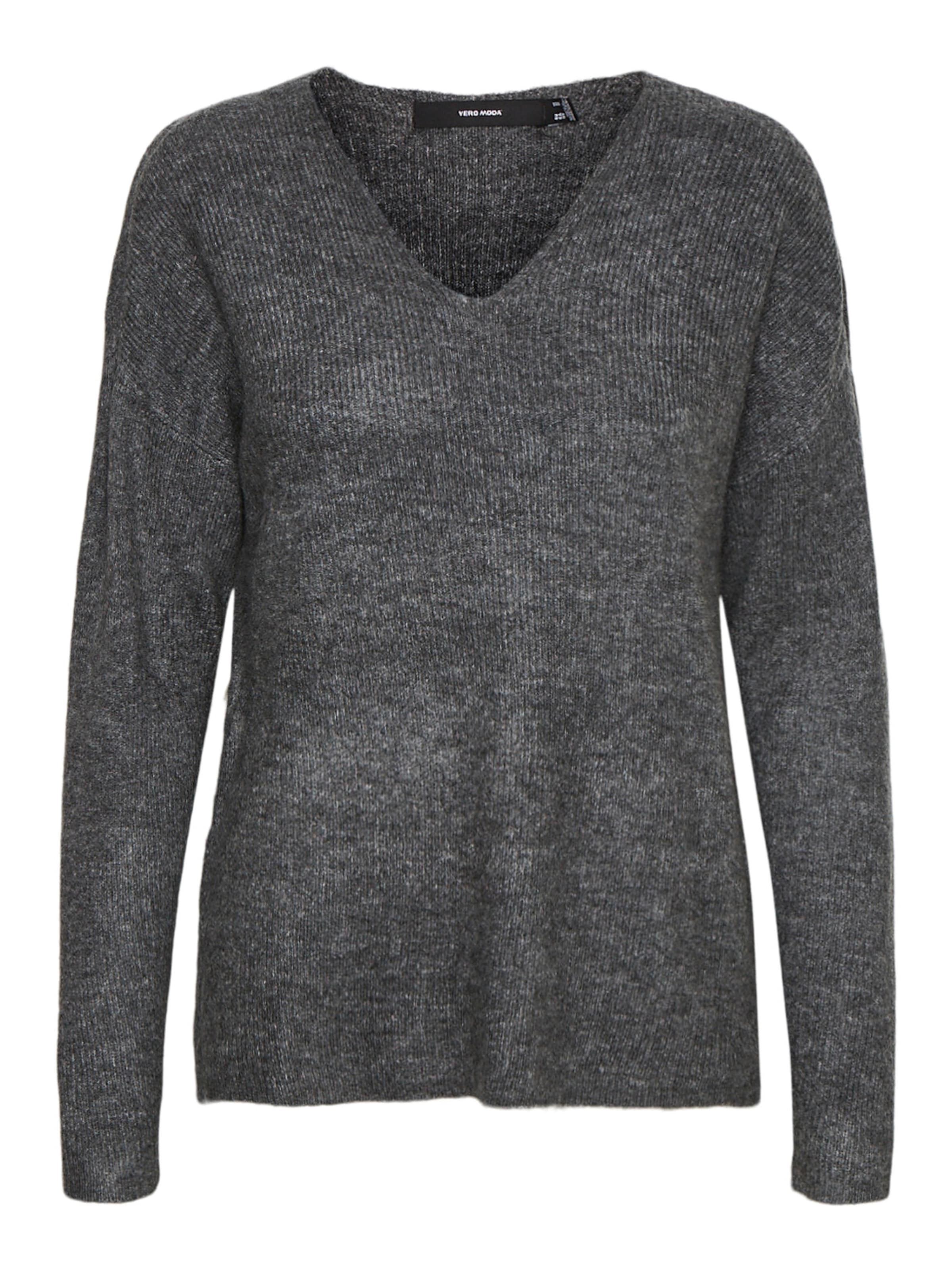 Pull-over 'Lefile' VERO MODA en gris : devant