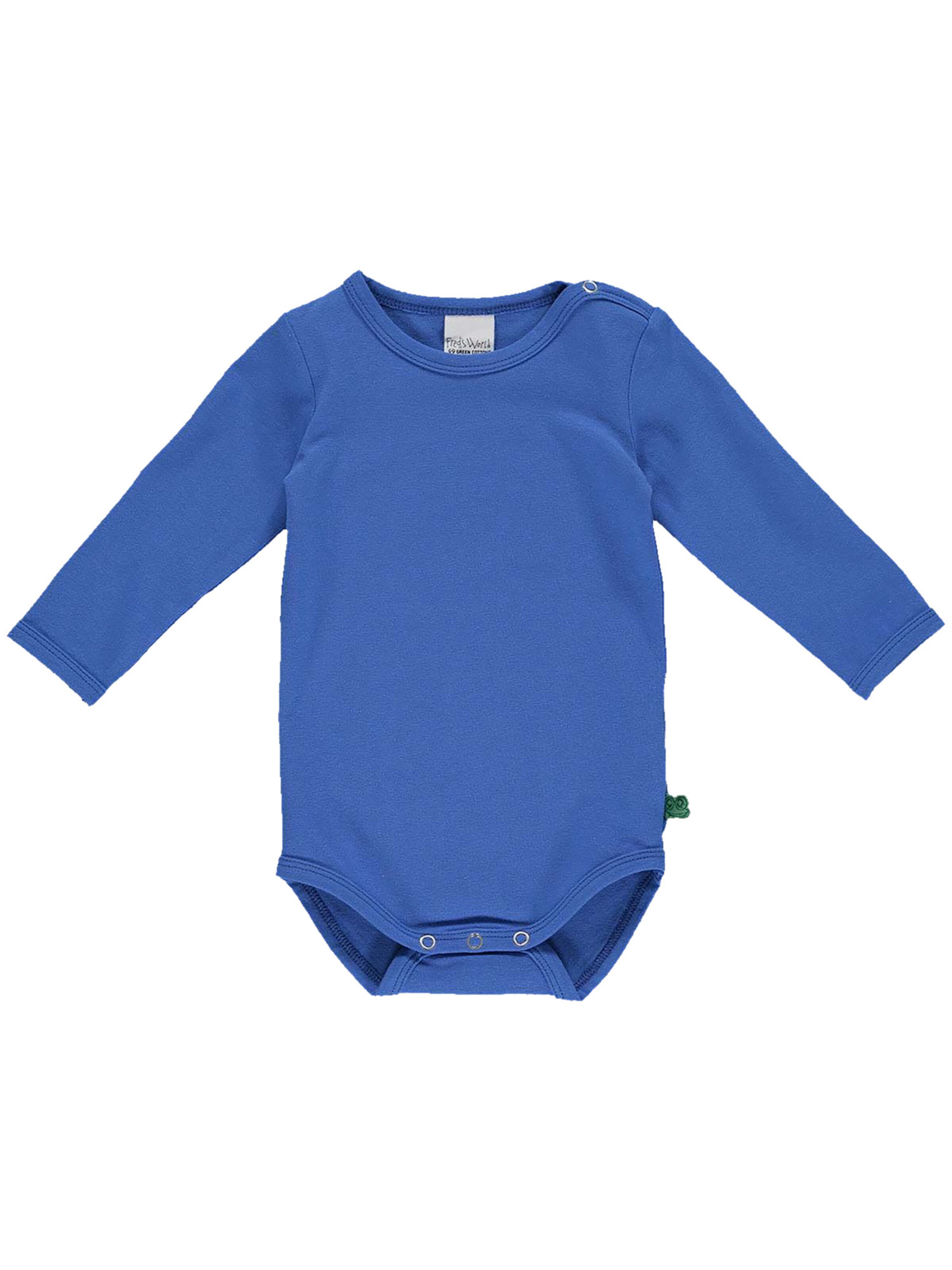 Fred's World by GREEN COTTON Rompertje/body in Blauw