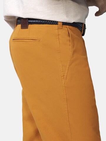 Regular Pantalon chino MEYER en marron