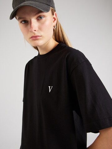 Vertere Berlin Shirt 'LOVERS AND SINNERS' in Zwart