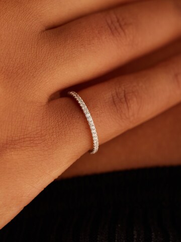 Lucardi Ring in Gold: front