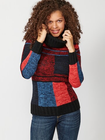 KOROSHI Pullover in Mischfarben