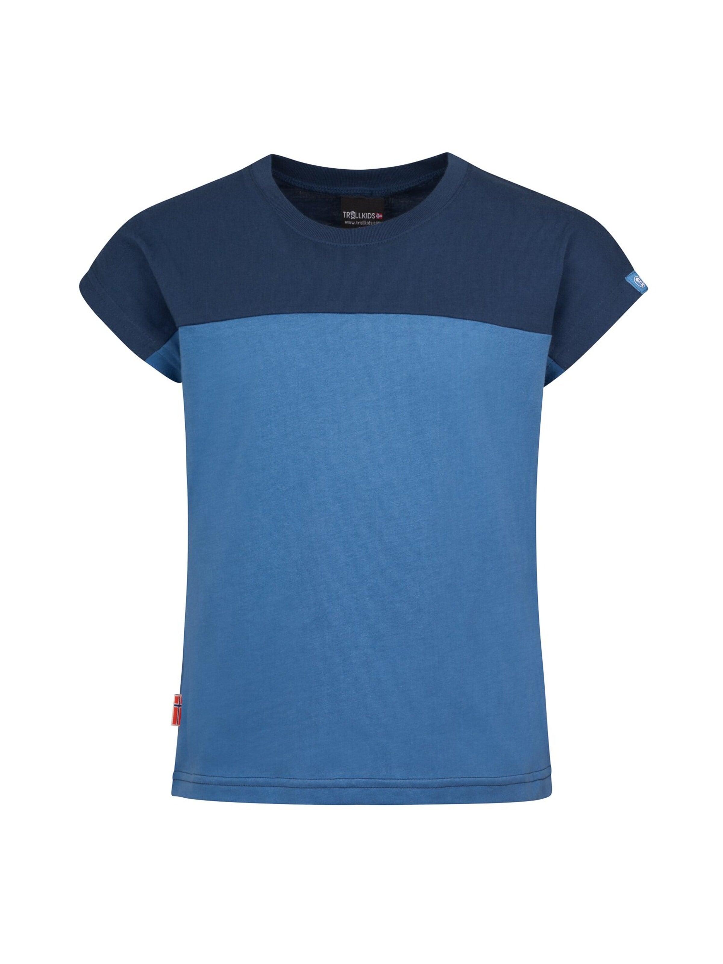 TROLLKIDS Performance Shirt in Blue: front