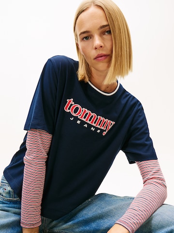 Tommy Jeans - Camiseta en azul