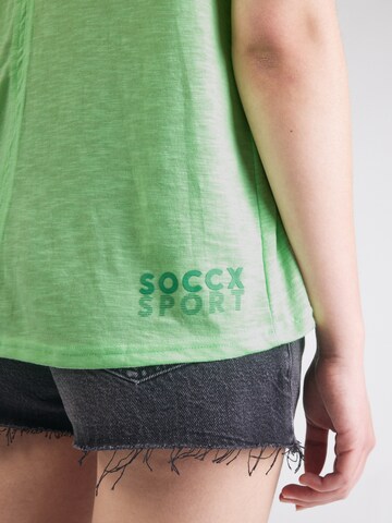 Soccx - Top en verde