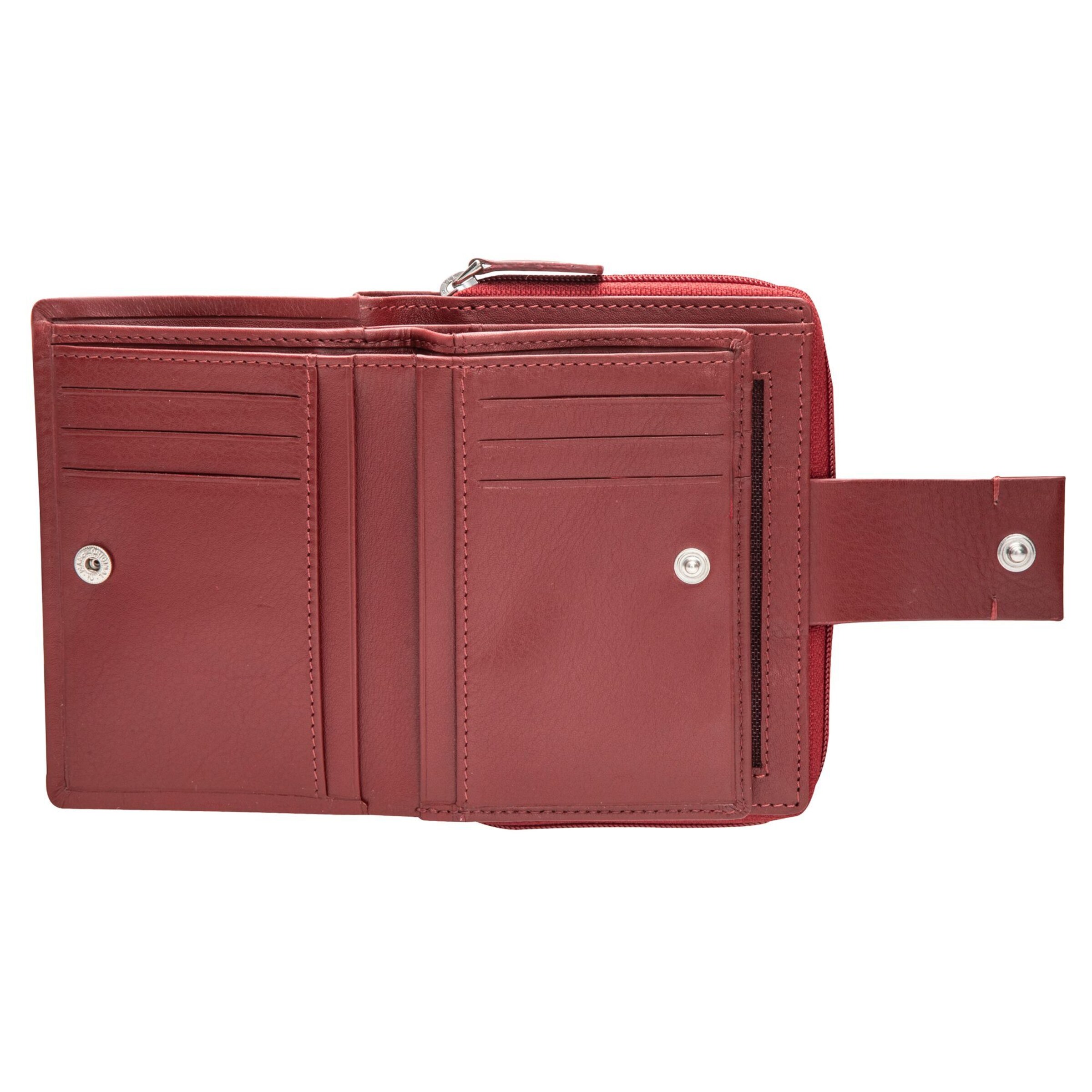 Maître Wallet 'Henau Diethilde' in Red