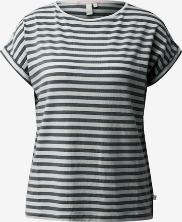 QS Shirt in Blauw: voorkant