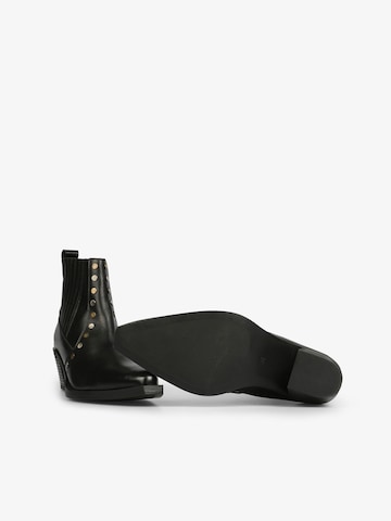 Scalpers Ankle Boots in Schwarz