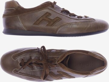 HOGAN Flats & Loafers in 41 in Brown: front