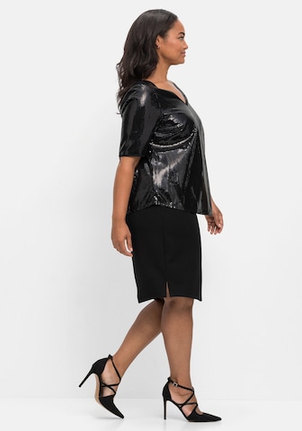 SHEEGO Cocktail Dress in Black