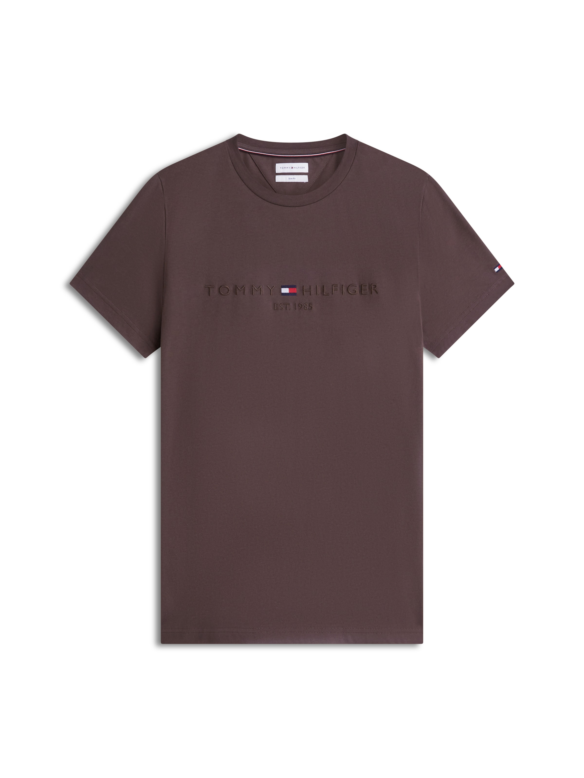 TOMMY HILFIGER Bluser & t-shirts i brun: forside