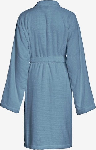 Marc O'Polo Long Bathrobe 'Tali' in Blue