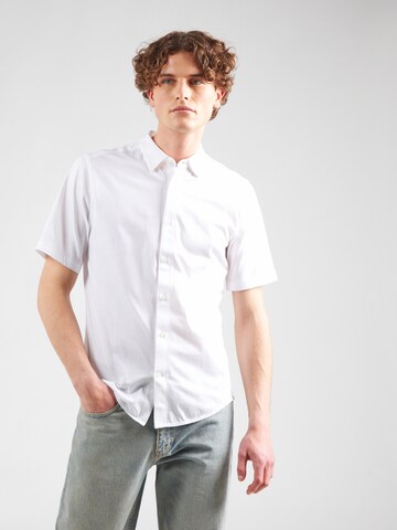 Only & Sons - Ajuste regular Camisa 'ONSRobin' en blanco: frente