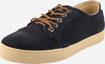 POMPEII Platform trainers 'HIGBY' in Blue: front