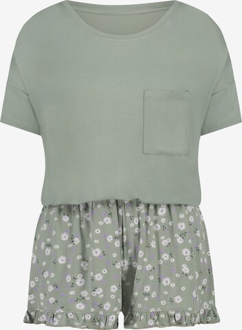 Hunkemöller Pajama in Green: front