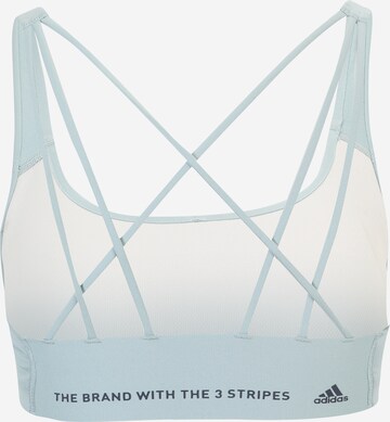 ADIDAS SPORTSWEAR Bustier Sport-BH 'CoreFlow' in Blau