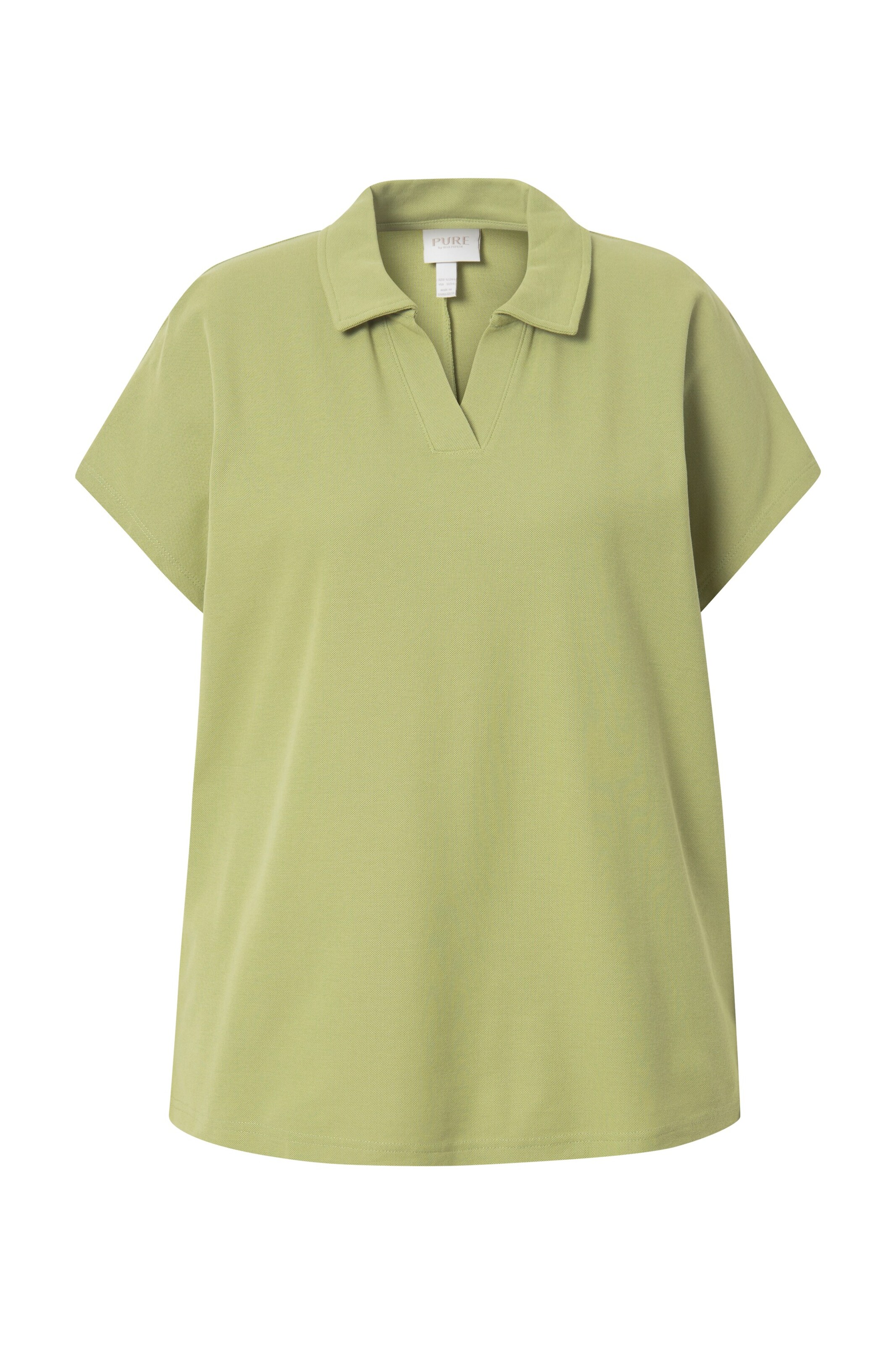 T-shirt Ulla Popken en vert : devant