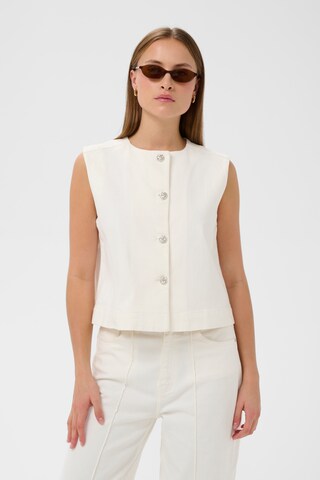 SOAKED IN LUXURY Vest 'SLRina' i hvid: forside