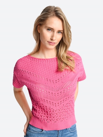 Pull-over Rich & Royal en rose : devant