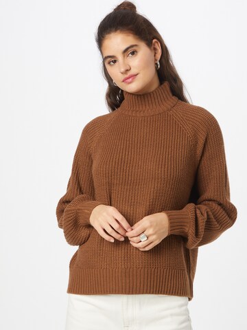 Noisy may Sweater 'TIMMY' in Brown: front