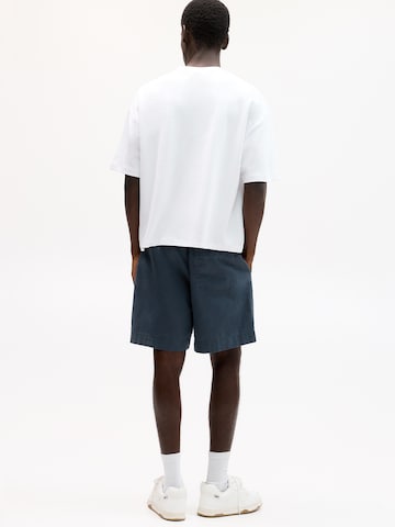 Pull&Bear Loose fit Trousers in Blue